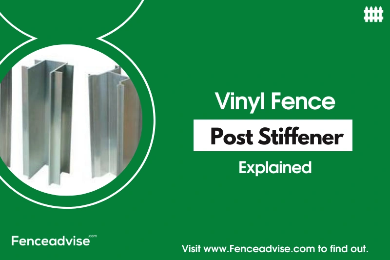 Vinyl Fence Post Stiffener