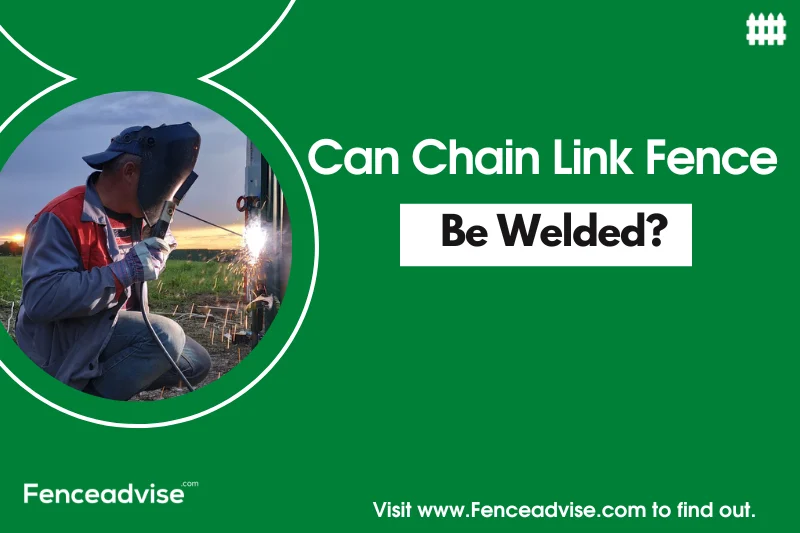 Can Chain Link Fence Be Welded