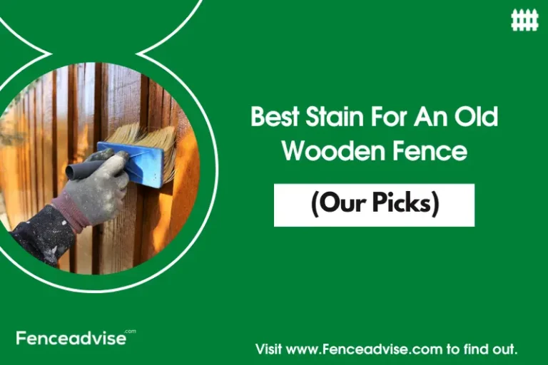 5 Best Stain For An Old Wooden Fence (Our Picks)